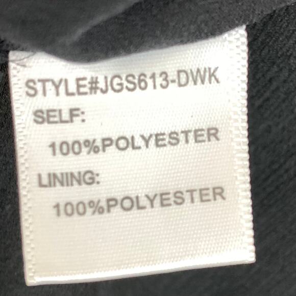 4Sienna Womens Spaghetti Strap Jumpsuit Back Buttons Cutout Black Size Large - Picture 14 of 15